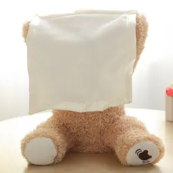 Ours Peekaboo - peluche parlante