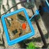 Aquarium cirkel / vierkante voerbakAquarium