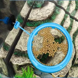 Akvarium cirkel / firkantet foderautomat