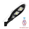 Solcellegatelys - LED vegglampe - COB - 3-modus - bevegelsessensor - vanntett