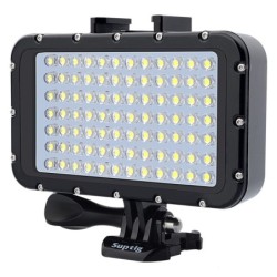 Ultraljusstark LED-lampa - 50M vattentät under vatten - för GoPro / Canon / SLR-kameror