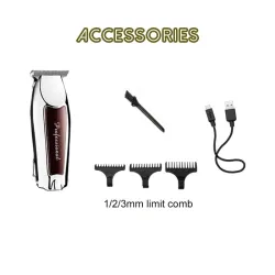 Kemei KM-9163 - hair trimmer - cordless - with combsHair trimmers