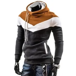 Warm striped hoodie - slimHoodies & Sweatshirt