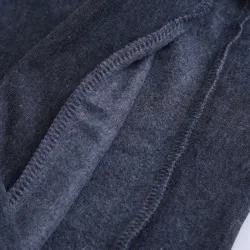 Sweat à capuche rayé chaud - slim