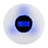 2 in 1 - hiilimonoksidi/savu-yhdistelmäanturi - LCD-näyttö - LED-/äänivaroituksella