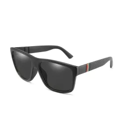 Lunettes de soleil carrées classiques - polarisées - unisexe