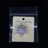 broche de estrela de cristal