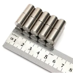 N35 - neodymmagnet - sterk rundpinne - 10mm * 15mm