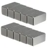N35N35 - imán de neodimio - bloque rectangular resistente - 20 mm * 10 mm * 10 mm