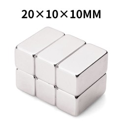 N35 - neodymium magnet - strong rectangular block - 20mm * 10mm * 10mmN35