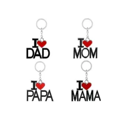 I Love Mom - I Love Dad - avaimenperä