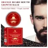 Baume de pousse de barbe à l'orange - crème de soin du visage - 30 gr
