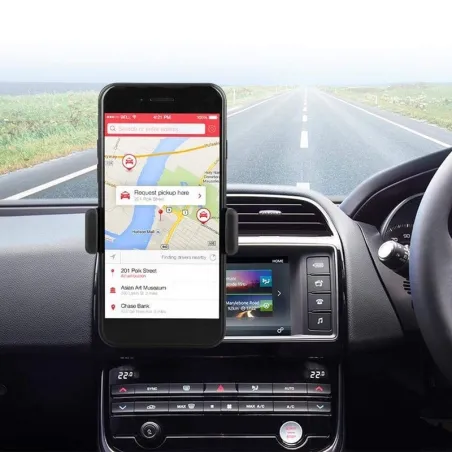 Support universel pour téléphone de voiture - réglable à 360 degrés - monté sur grille d'aération