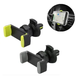 Support universel pour téléphone de voiture - réglable à 360 degrés - monté sur grille d'aération