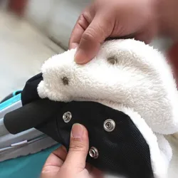 Muff para carrinho - luva quente - capa para as mãos