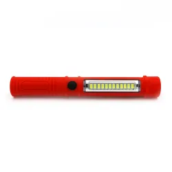 LED lommelygte - med magnetclips