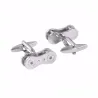 Bicycle chain shape cufflinksCufflinks