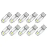 T10 - 3030 - 2SMD - 12V - LED - car light bulb - white - 10 piecesT10