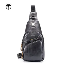 Multifunktionsryggsäck - crossbody-väska i läder