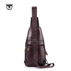 Multifunktionsryggsäck - crossbody-väska i läder