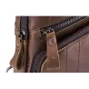 Multifunktions rygsæk - læder crossbody taske