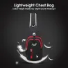 Multifunksjon crossbody bag - nylon ryggsekk