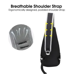 Multifunctionele schoudertas - nylon rugzakRugzakken