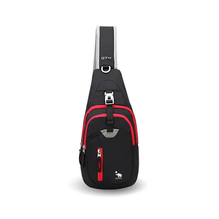 Multifunksjon crossbody bag - nylon ryggsekk