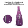Multifunktions-Umhängetasche - Rucksack aus Nylon