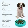 Hundefoderskål - langsom foder - ikke giftig - skridsikker