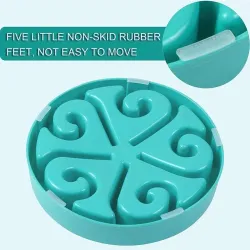 Dog feeding bowl - slow-feeder - non toxic - non-slipCare