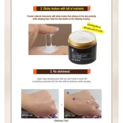 Etana essence - kevyt uni naamio - seerumi - ryppyjä estävä - kosteuttava - 80 ml