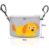 Organizador de carrinho de bebê - bolsa pendurada