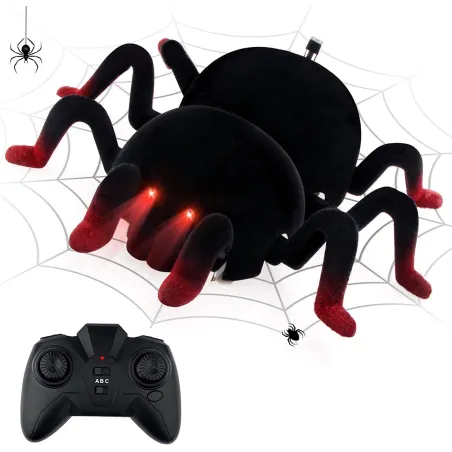 Aranha RC - brinquedo de escalada na parede - com controle remoto