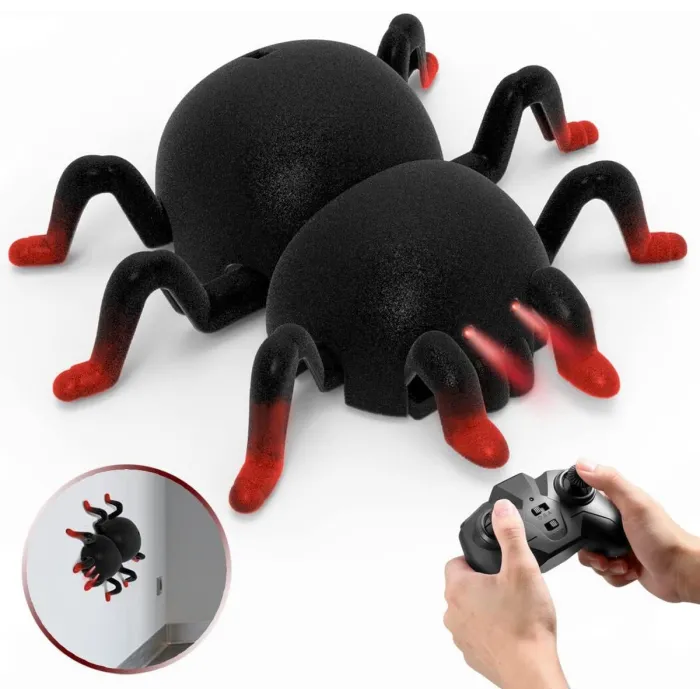 Ragno RC - giocattolo da arrampicata su parete - con telecomando