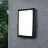Moderne LED utelys - veggmontert - med bevegelsessensor - IP65 vanntett - 24W