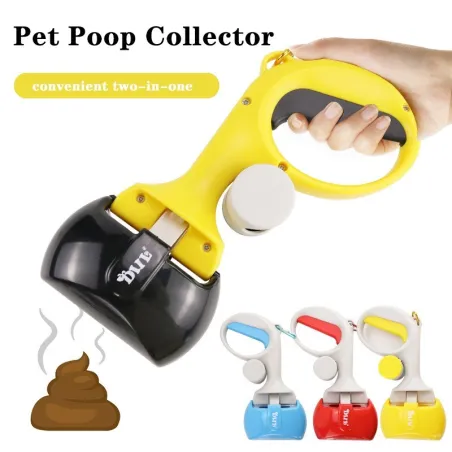 2 In 1 pet pooper scooper - outdoor waste cleanerAnimals & Pets