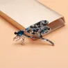 Libellula di cristallo - spilla