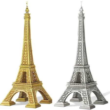 MetalTorre Eiffel - puzzle de metal - modelo de montaje 3D