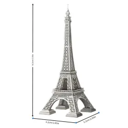 3D Eiffeltårnet - metalpuslespil - samlemodel