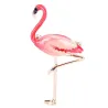 Flamingo-Brosche