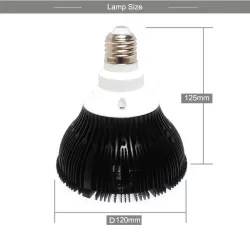 Kasvinviljelyvalo - UV-lamppu - LED-lamppu - 36W - E26/E27