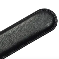 Ylellinen nahkavyö - automaattisoljella - 110cm - 130cm