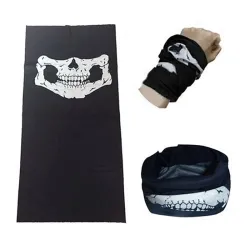 Multifunction face mask - scarf - skull patternOutdoor & Camping
