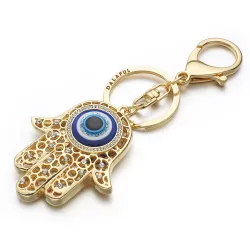 Lucky Fatima hand - chaveiro cristal