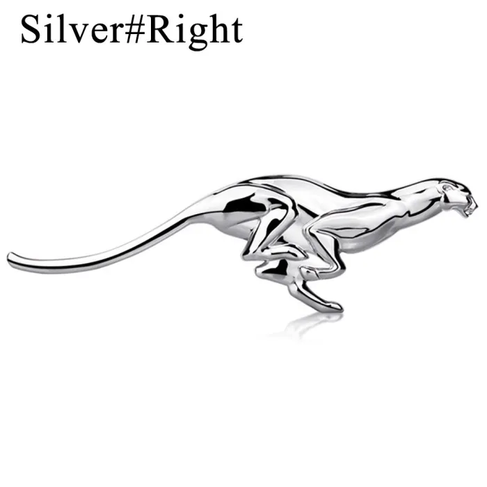 Metallleopard - emblem - bilklistremerke