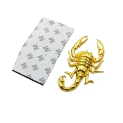 Metallskorpion - emblem - bilklistremerke