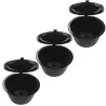 Plastkaffekapsler - etterfyllbare - for Dolce Gusto - 3 stk