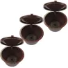 Capsules de café en plastique - rechargeables - pour Dolce Gusto - 3 pièces