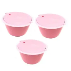 Capsule caffè in plastica - ricaricabili - per Dolce Gusto - 3 pezzi